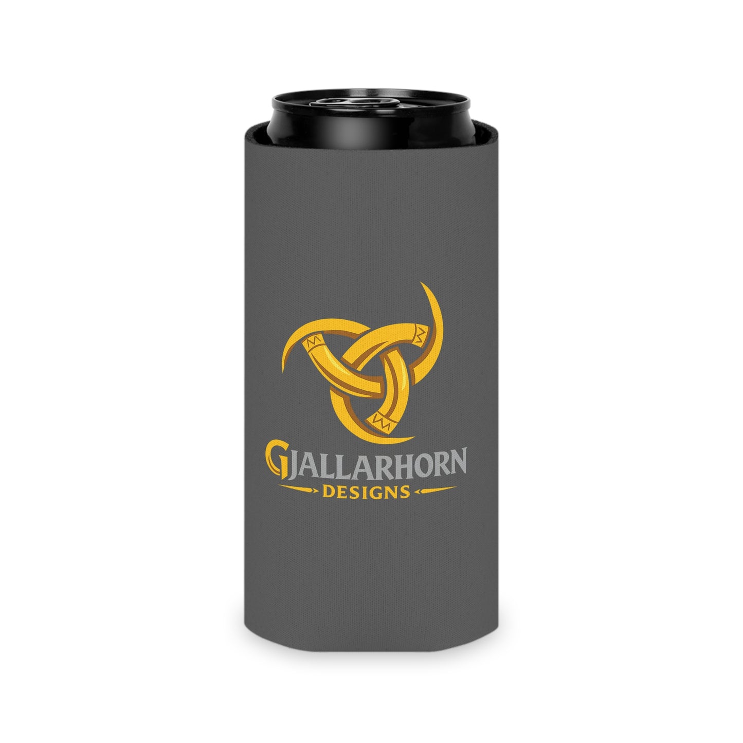 Can Cooler - 'Vikings vs Breast Cancer' Pink Awareness Can Cooler with Nordic Axes