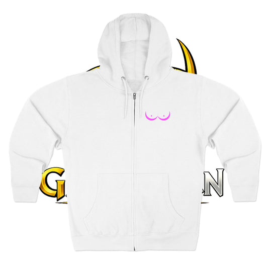 Valkyries Fight Breast Cancer Zip Hoodie