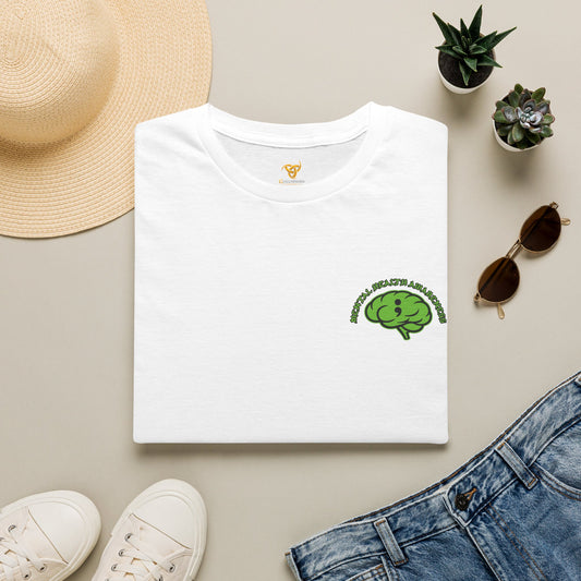 Green Odin Skull T-Shirt — Mental Health Graphic Tee