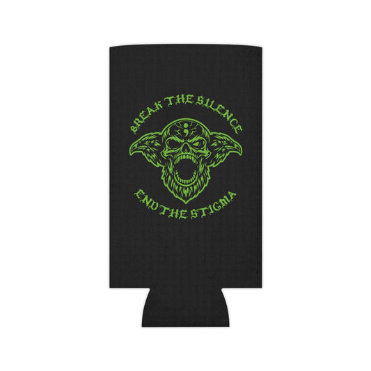 Can Cooler — Break the Silence / End the Stigma Odin Skull Design