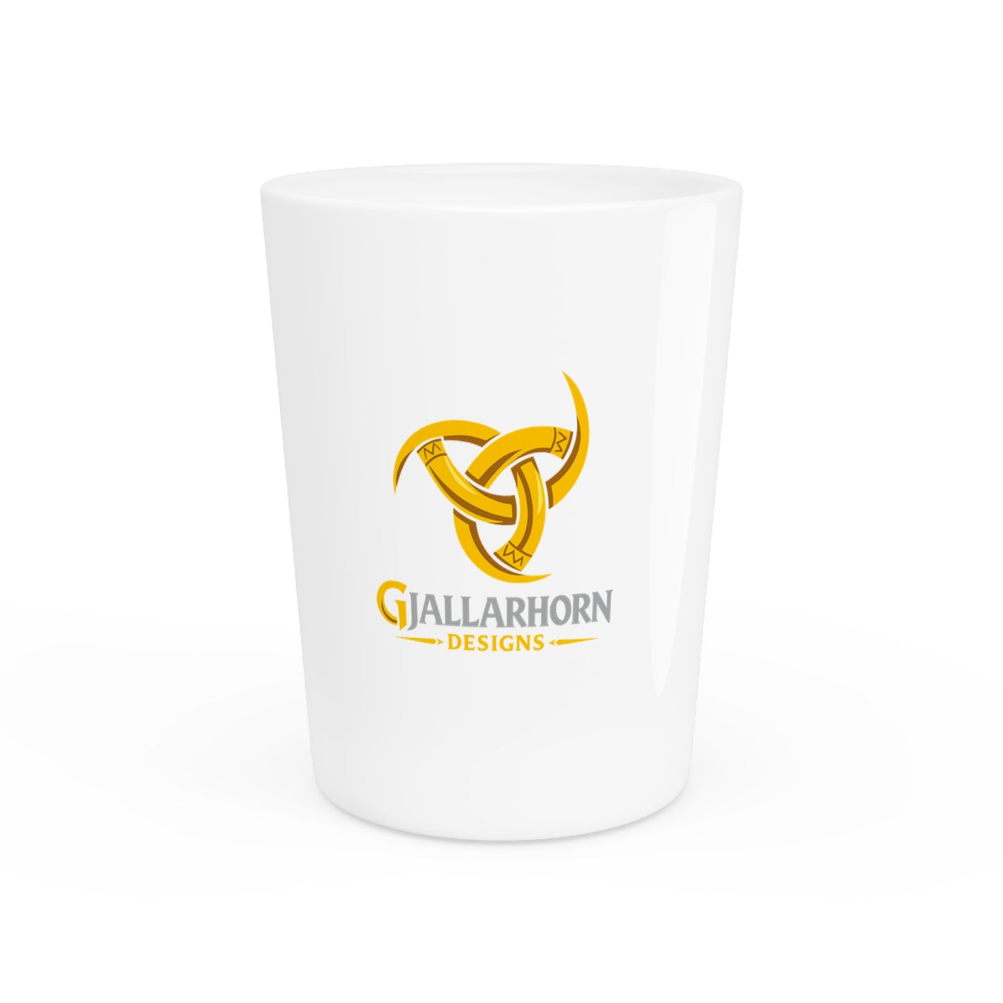 Viking Knot Shot Glass — Gjallarhorn Designs Logo