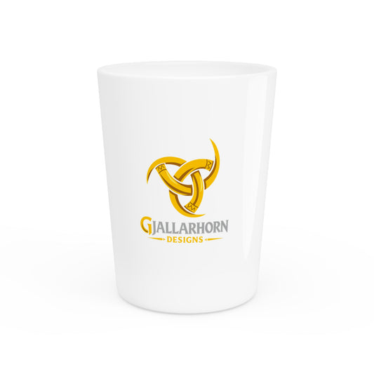 Viking Knot Shot Glass — Gjallarhorn Designs Logo