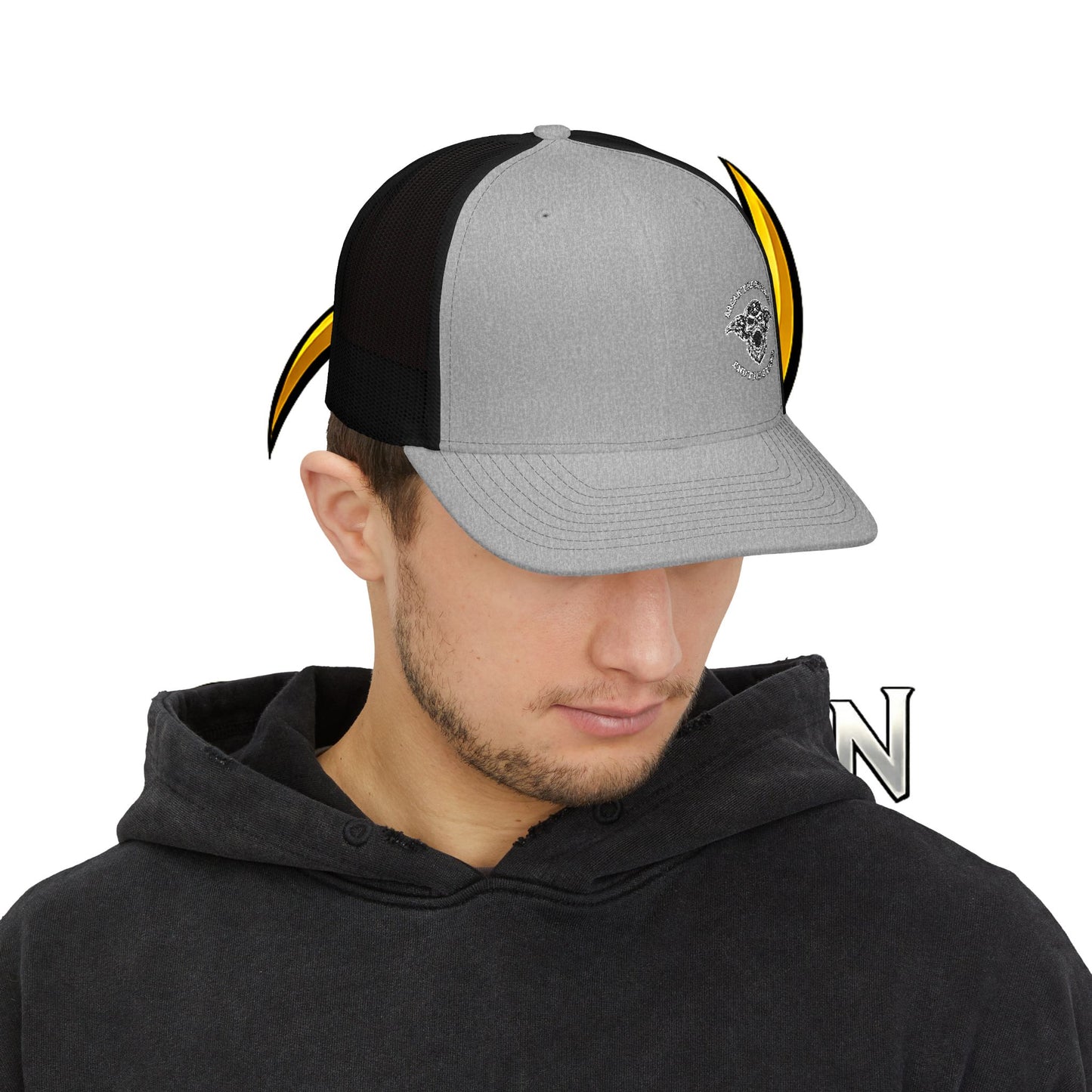 Odin Skull Trucker Cap — "Break the Silence; End the Stigma" Mental Health Awareness