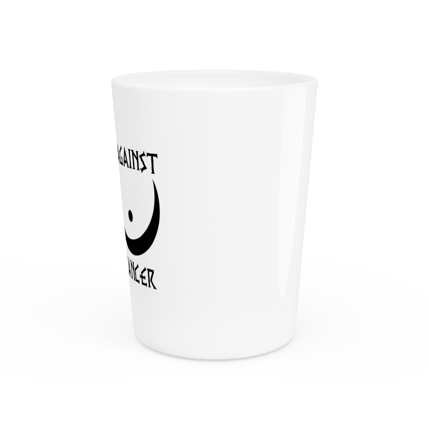 Warriors Against Breast Cancer Shot Glass — Support & Awareness