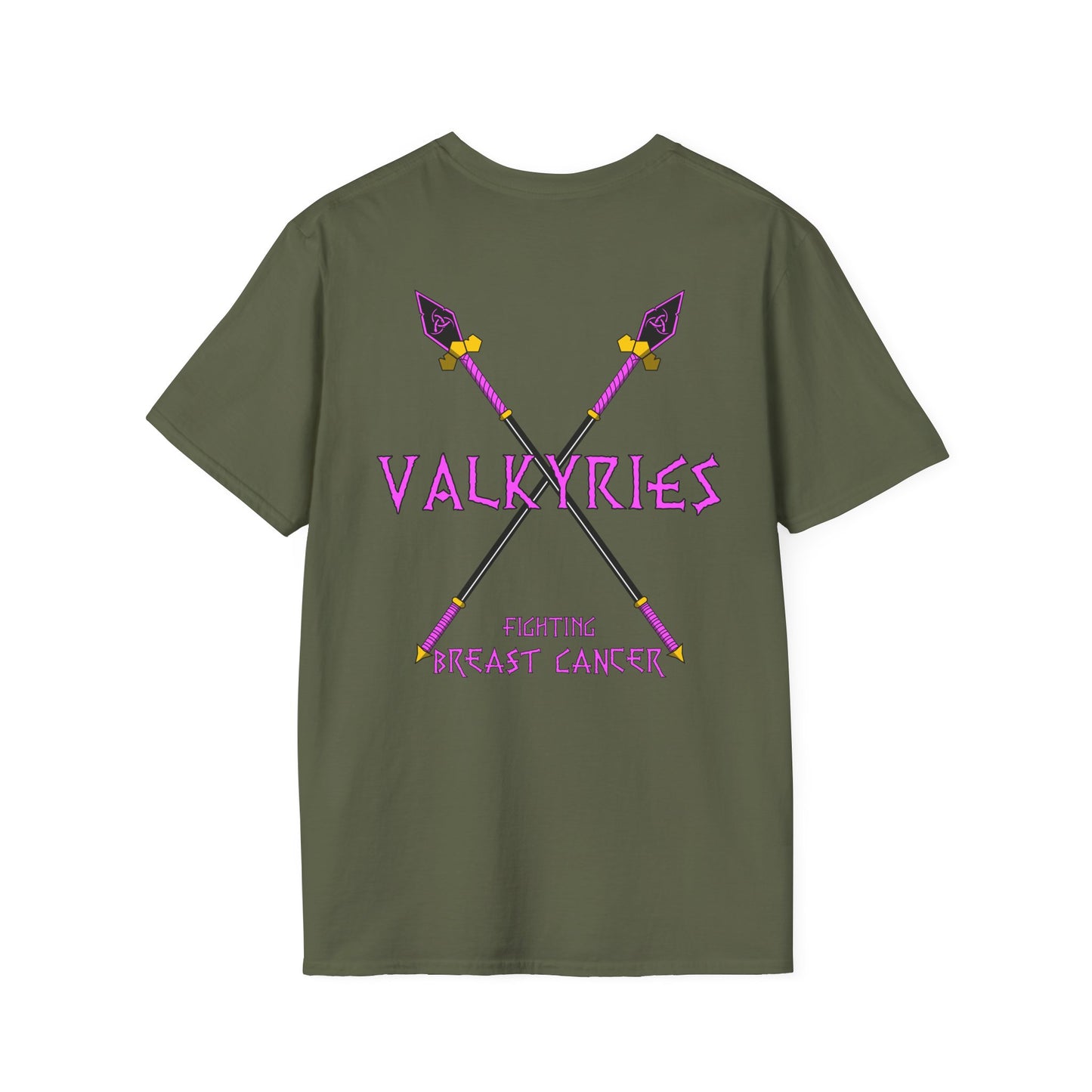 Valkyries Fighting Breast Cancer T-Shirt