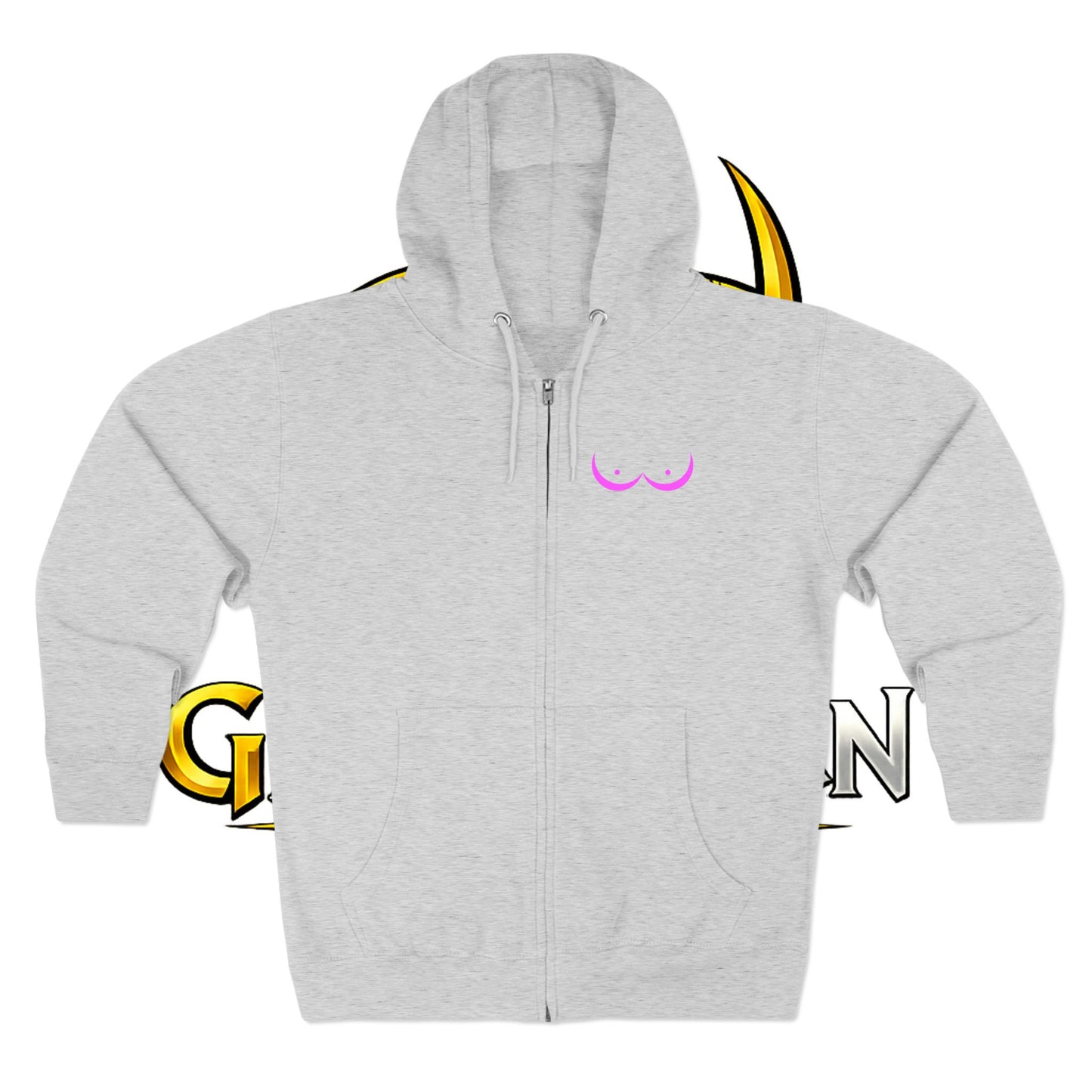 Valkyries Fight Breast Cancer Zip Hoodie