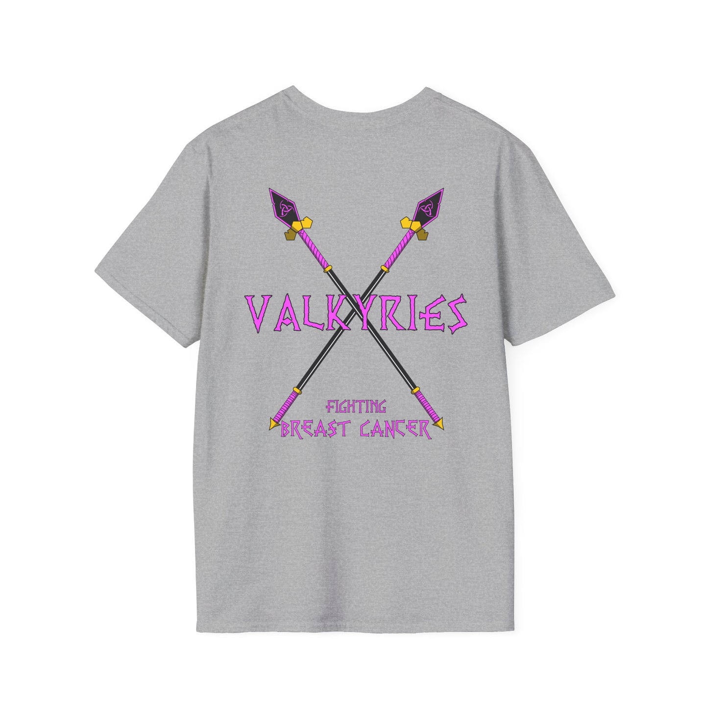 Valkyries Fighting Breast Cancer T-Shirt