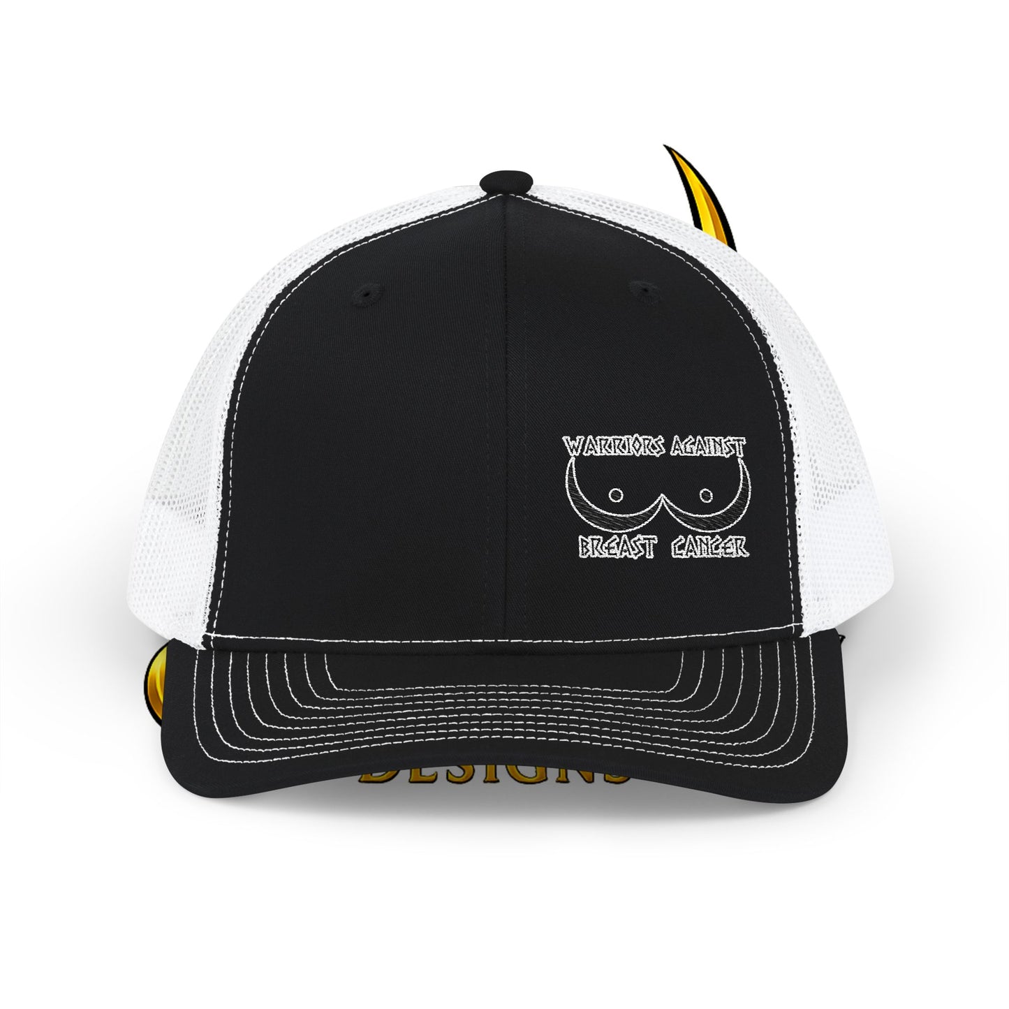 Trucker Cap - 'Boobies' Minimal Embroidered Patch Snapback