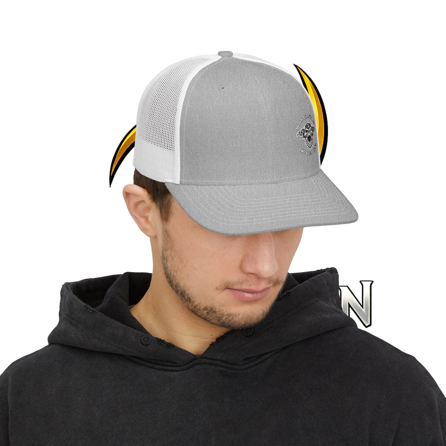 Odin Skull Trucker Cap — "Break the Silence; End the Stigma" Mental Health Awareness
