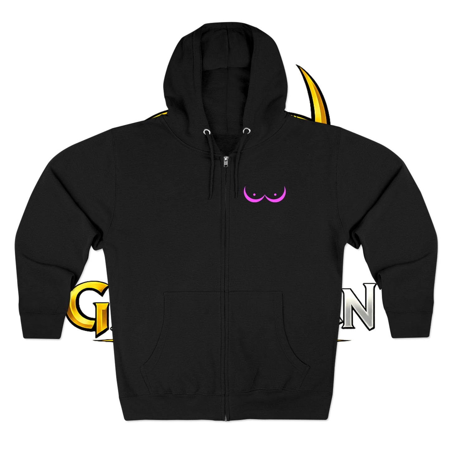 Valkyries Fight Breast Cancer Zip Hoodie