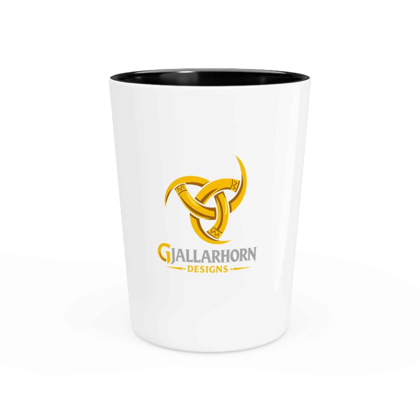 Viking Knot Shot Glass — Gjallarhorn Designs Logo