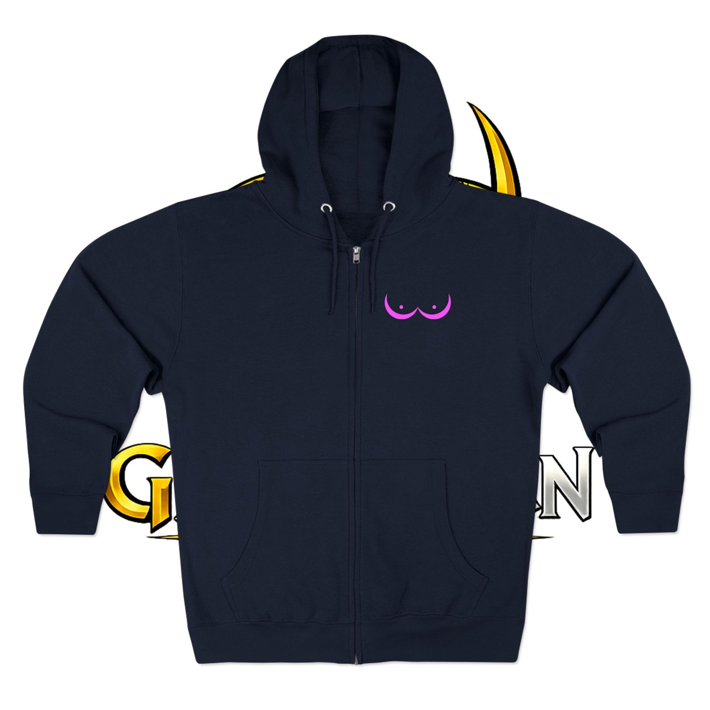 Valkyries Fight Breast Cancer Zip Hoodie