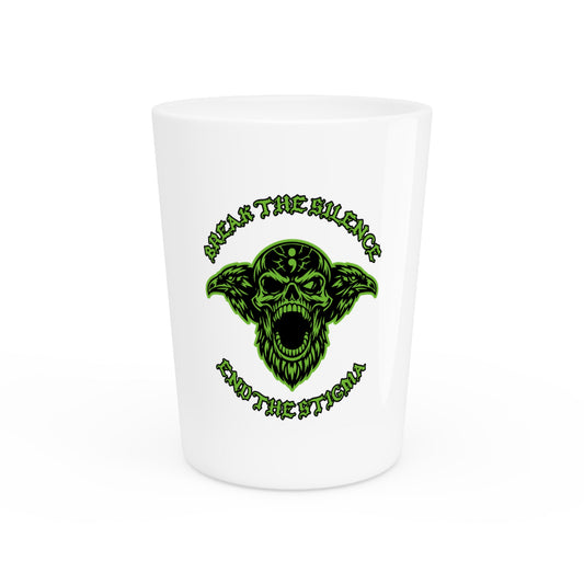 Mental Health Shot Glass — "Break the Silence; End the Stigma"