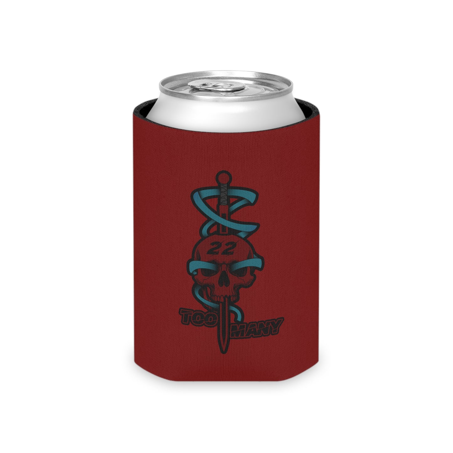 Veteran Suicide Awareness Can Cooler – Fallen Soldier Battlefield Cross Design