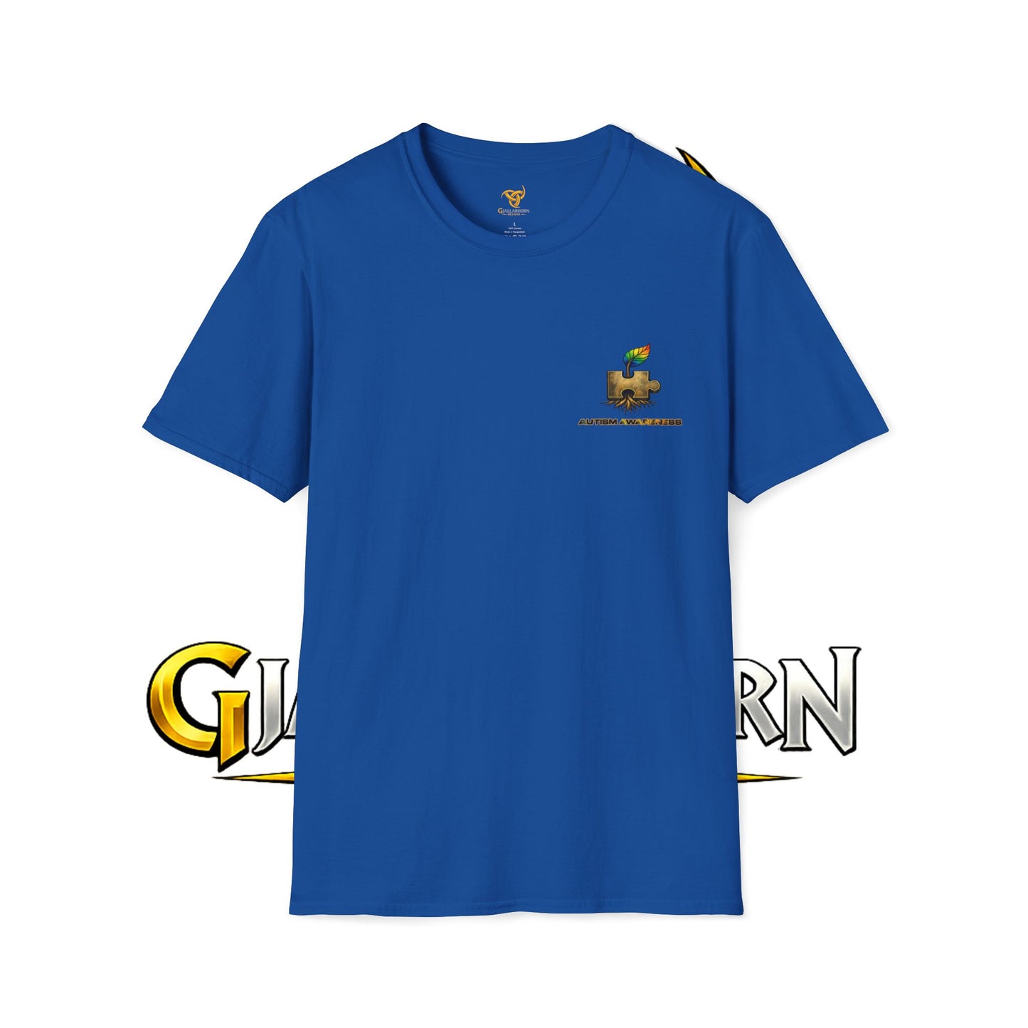 Rainbow Puzzle Piece Autism Awareness T-Shirt