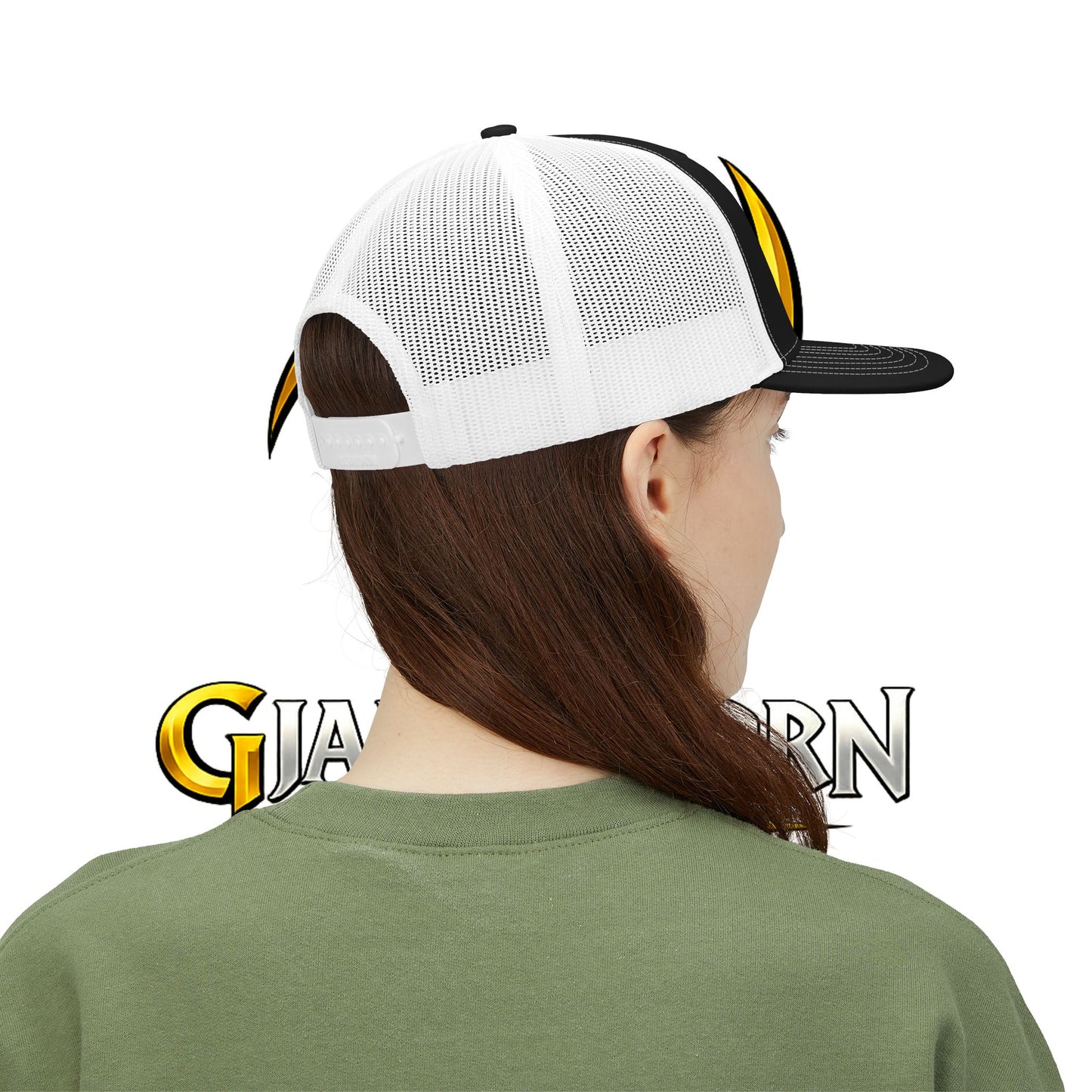 Trucker Cap - 'Boobies' Minimal Embroidered Patch Snapback