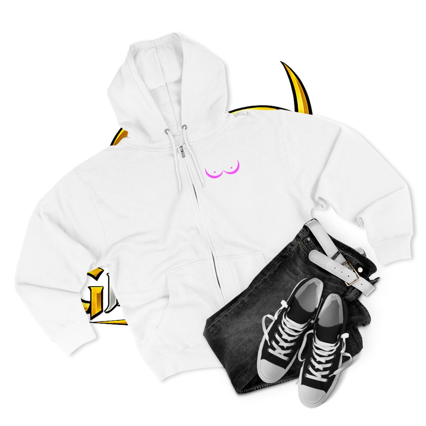 Valkyries Fight Breast Cancer Zip Hoodie