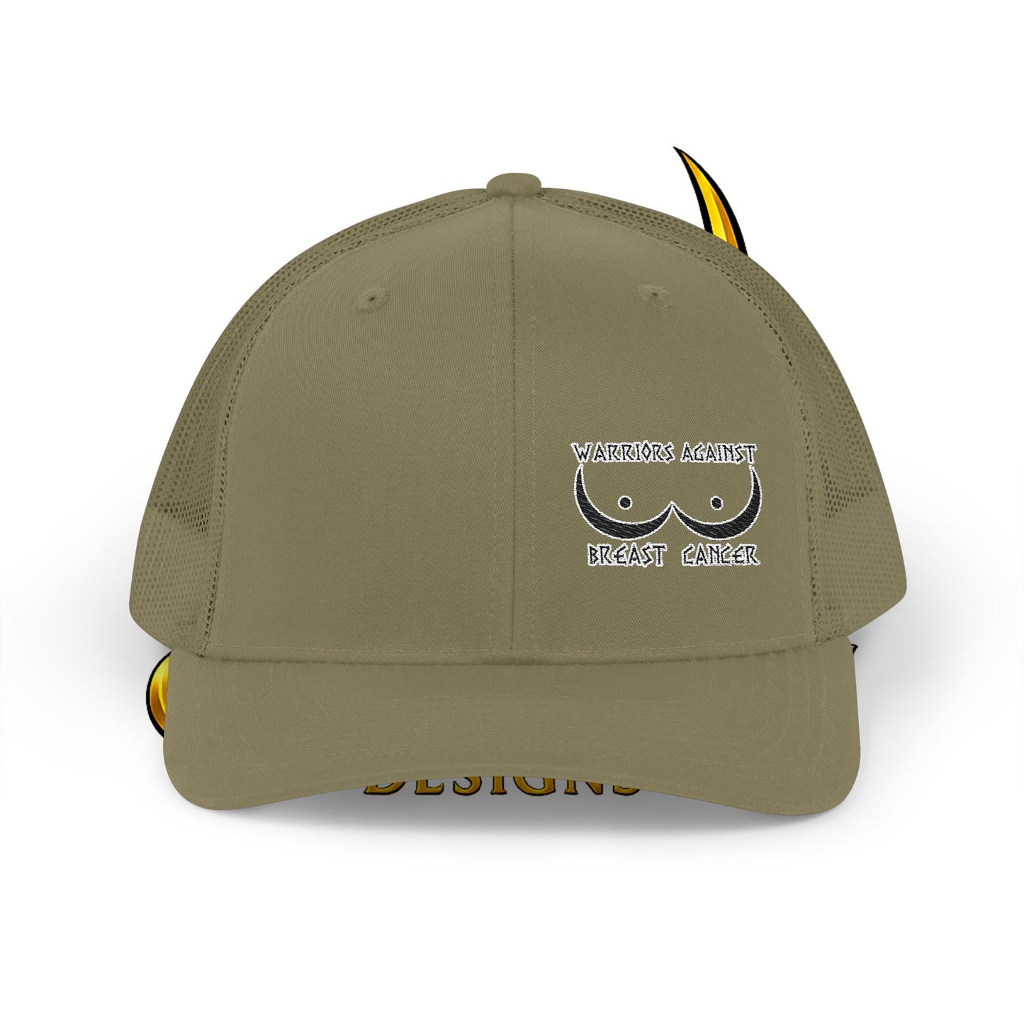 Trucker Cap - 'Boobies' Minimal Embroidered Patch Snapback