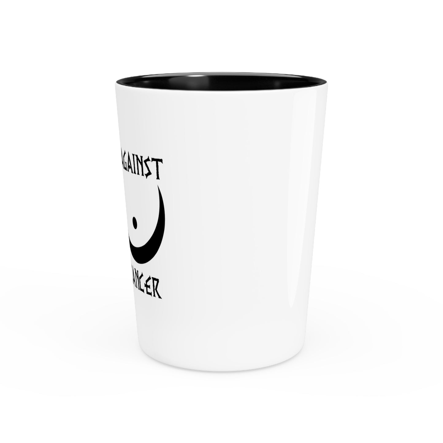 Warriors Against Breast Cancer Shot Glass — Support & Awareness